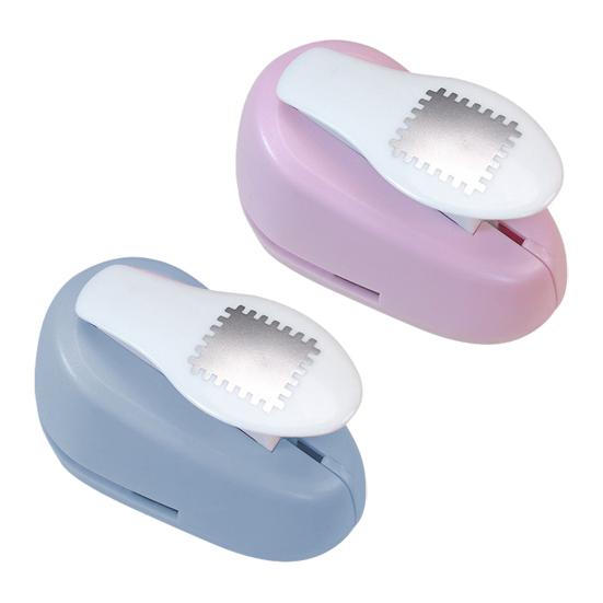 Embossing Machine Square Paper Punch with Steel Blades Embossing Stamp Easy Lever Embossing Tool for Scrapbooking