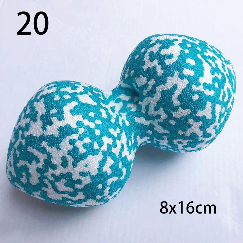 1/2PC Body Fascia Lightweight Lacrosse Myofascia Ball Peanut Massage Ball Lightweight Fitness