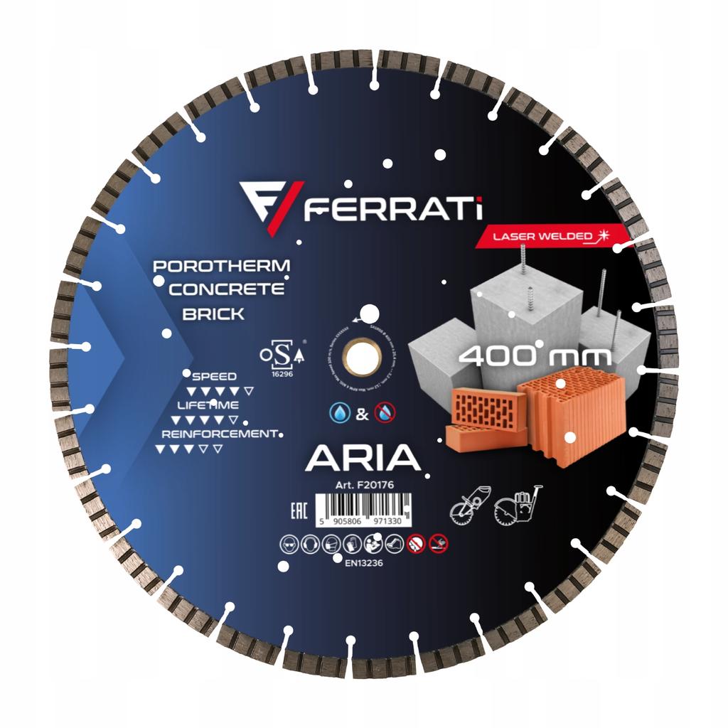 Tarcza diamentowa ferrati aria 400mm