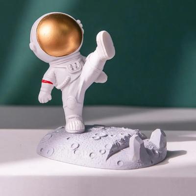 Pryskyřice Astronauti Ornamenty Univerzální držák na mobilní telefon Držák na mobilní telefon Spaceman Držák Hračky Dekor do domácí kanceláře Narozeninová párty
