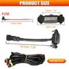 4x Raptor Style LED White Grille Lights Kit For Toyota Tacoma TRD Pro 2016-