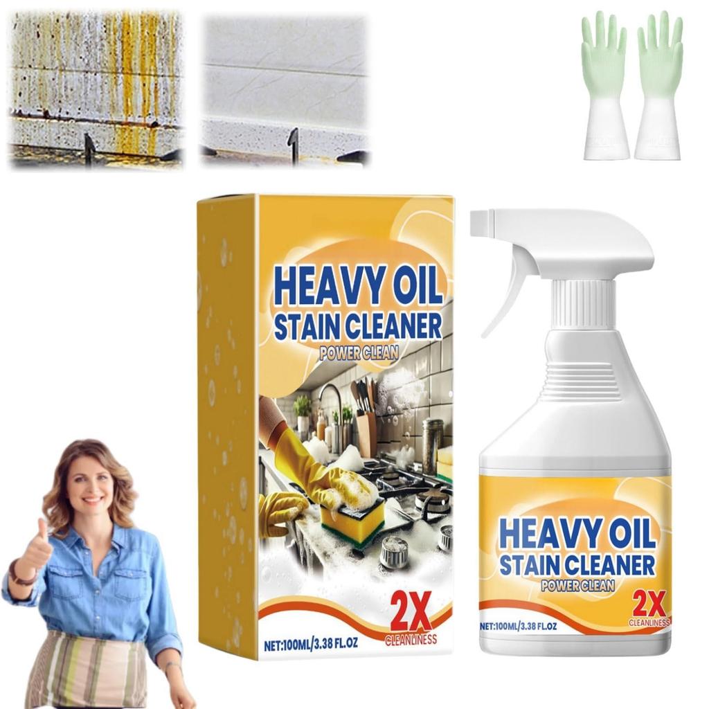 100ml Liapu Pulitore per Olio Pesante da Cucina, Sgrassatore Liapu, Potente Pulitore Multiuso per Macchie di Grasso in Cucina, Nuovo Pulitore Schiumogeno per Olio, Pentole e Padelle Grassa