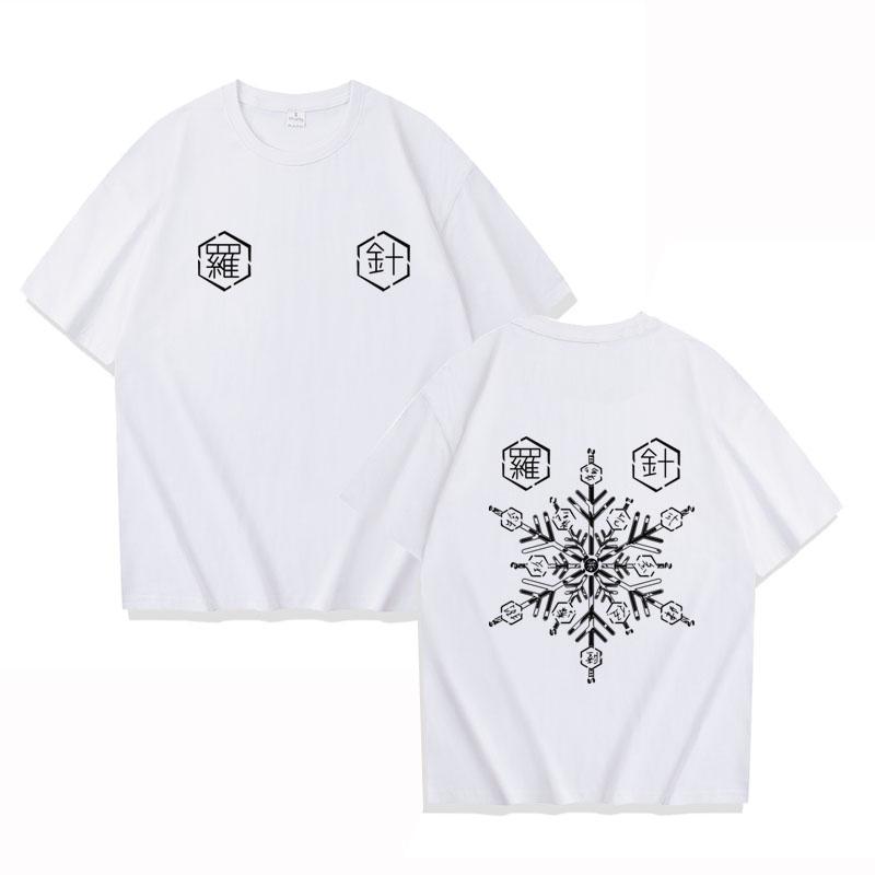 

Японская манга аниме Kimetu No Yaiba Demon Slayer Футболка с графическим рисунком Футболка для мужчин и женщин модная крутая футболка для косплея Akaza 4XL белый