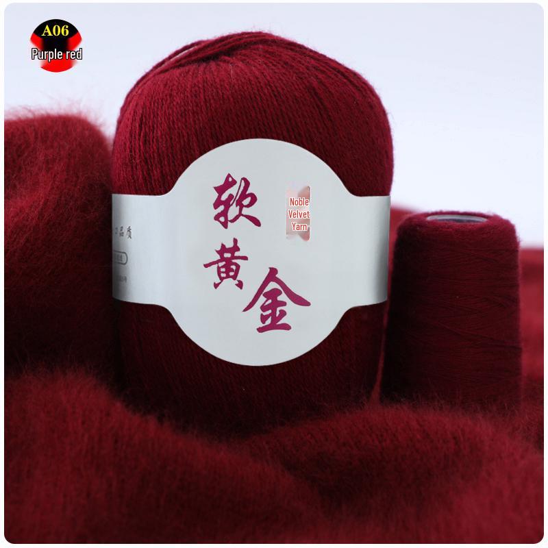 Buy One or Two Skeins, Get One or Two Free: Cashmere Hand-knitting Yarn, Three-ply Medium-thick Wool Yarn for Scarves.