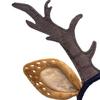 Reindeer Antlers Headband for Women Adults Plush Deer Ears Headpiece Reindeer Horns Costume Accessories for Halloween Christmas Party Cosplay Supplies