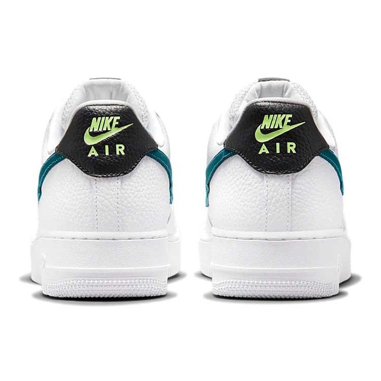 New Nike Air Force 1 Low Split Swoosh White Aquamarine DJ6894-100