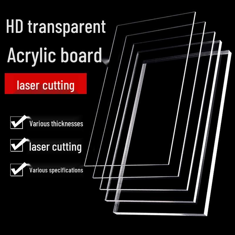 Clear Acrylic Sheet for DIY, Laser Cutting & Model Making