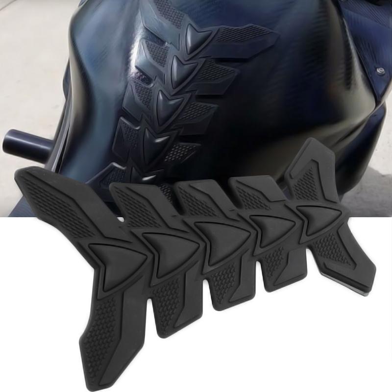 Car Stickers Large Fishbone Stickers 3D Motorcycle Body Fuel Tank Stickers Rubber Fishbone Motorcycle Tuning Car Stickers