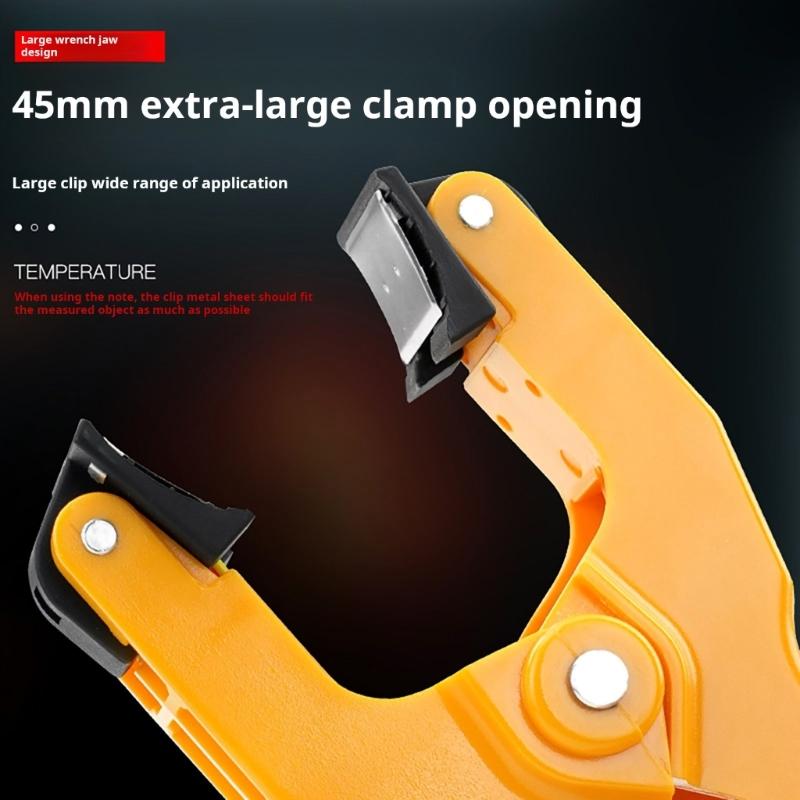 K Type Probe Test Clip Thermometers Probe Temperature Sensors Clip Plumbing Clamp For Accurate Temperature Control