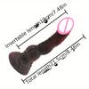 Monster Dildo Huge Thick Dildos with Strong Suction Cup Big  Dildo G Spot Anal Plug Clitoral Stimulation Sex Toy for Women Men