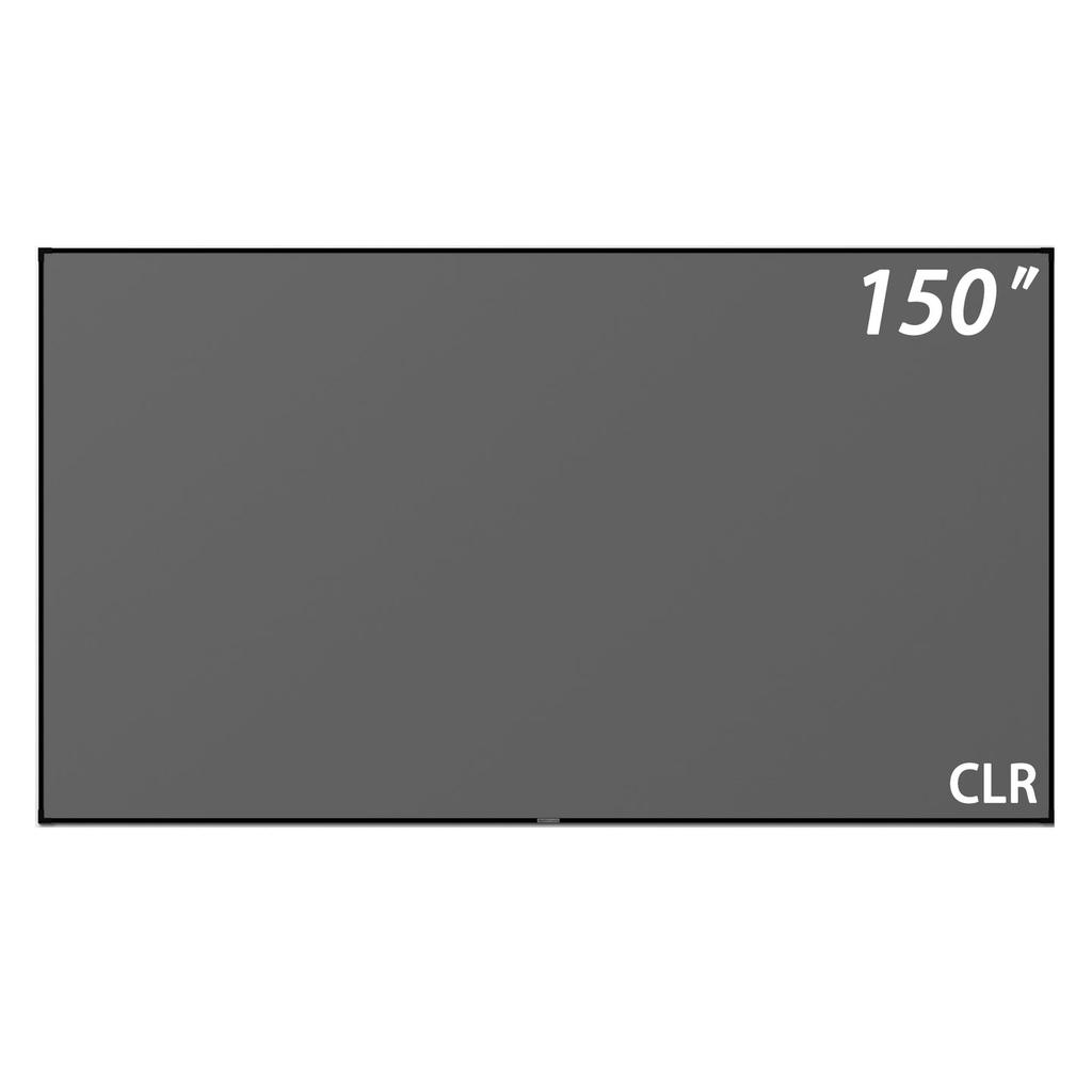 150 Zoll Nahtlose WUPRO Cinema Gallery Evo Schwarz Lentikulare CLR Festrahmenleinwand Für UST Projektoren