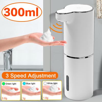 Dávkovač pěnového mýdla Automatický bezdotykový senzor Smart Foam Machine Infračervený dávkovač tekutého mýdla Pumpa na dezinfekci rukou 300ML