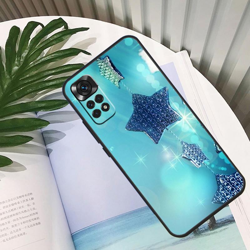 Bright Stars Art Funda For Xiaomi Redmi Note 14 13 10 11 12 15 Pro Plus Case For Redmi 15C 14C 10C 12C 13C 15