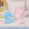 Portable Binder Ring Notebook Frosty Series Diary Book Creative PVC Notebook  Office Use