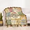 Happy Birthday Wishes Blanket Warmthful Decor Perfect for Couch Sofa Chair All-Season Use Modern Ideal Gift For Birthday Valentine'S Day