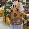 Summer New Cute Girl Burden Protection Light Backpack Girl Junior High and High School Student Large Capacity Backpack Girl