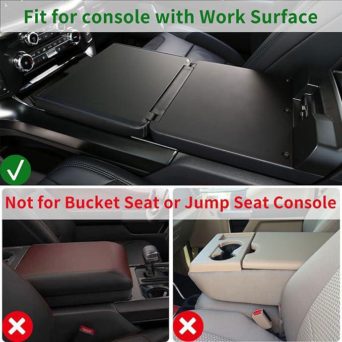 Elevated Armrest Box Pad for Ford F150 (2021-2023) - Interior Storage and Repair Solution