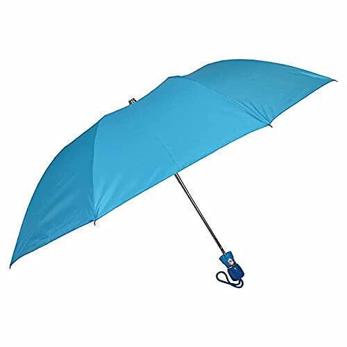 

@ Sky Blue And Silver Colour Folding Umbrella MJ-568-60%OFF