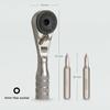 711L Micro Ratchet Wrench with Knurled Grip 4mm Precision Ratchet Screwdriver for and Device Repair Mini Ratchet Tool - Electronics, Watches,