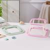 Double Layer Embroidery Frame Stitch Holder Cross Stitch Rack Embroidery Stand Hoop  Household