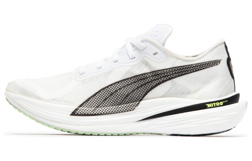 PUMA Deviate Nitro Elite 2 Run 75  White  Women s 377789-01 36