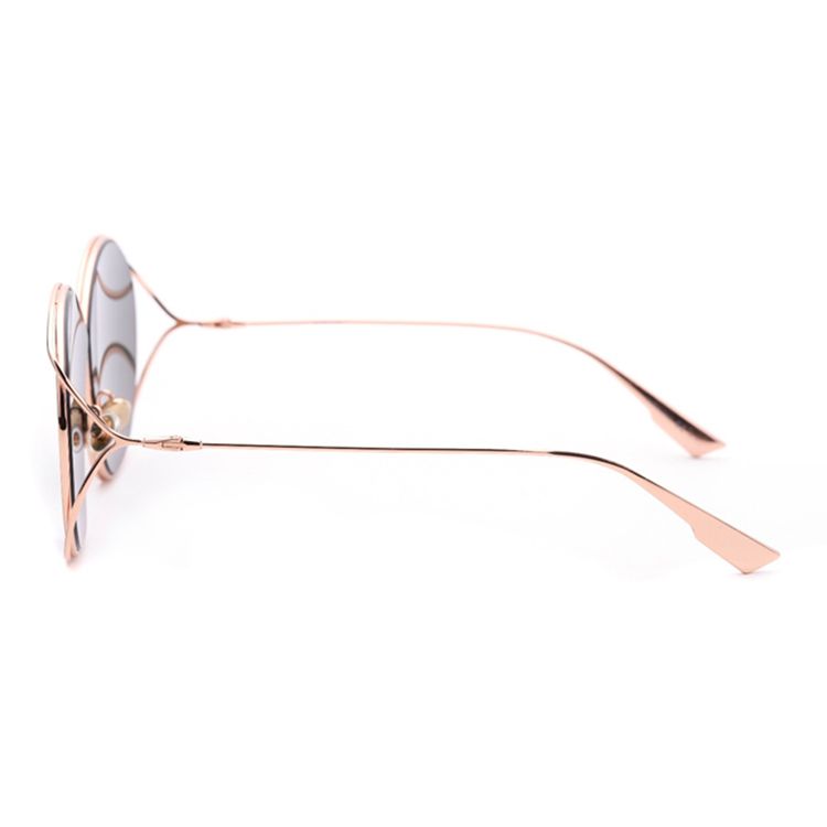 Dior Stellaire 2 Irregular Gold Frame Sunglasses Metal Oval Sunglasses Women sunglasses STELLAIRE2-DDBO7