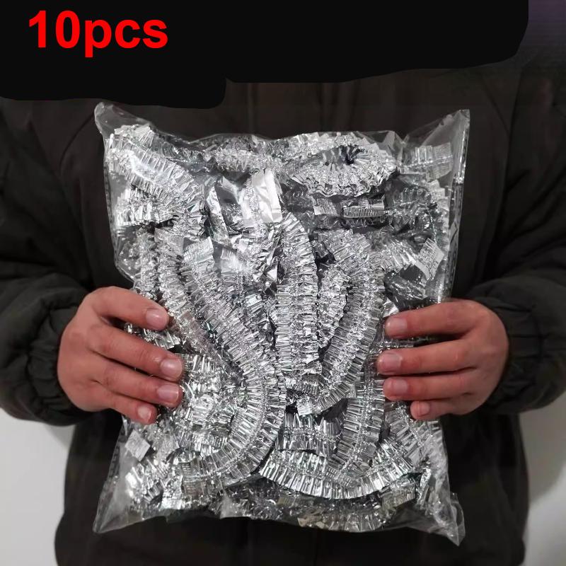 10/20/30/50Pcs Aluminum Foil Film Food Cover Food Grade Disposable Food Covers Saran Wrap Fruit Vegetable Fresh-Keeping Lids