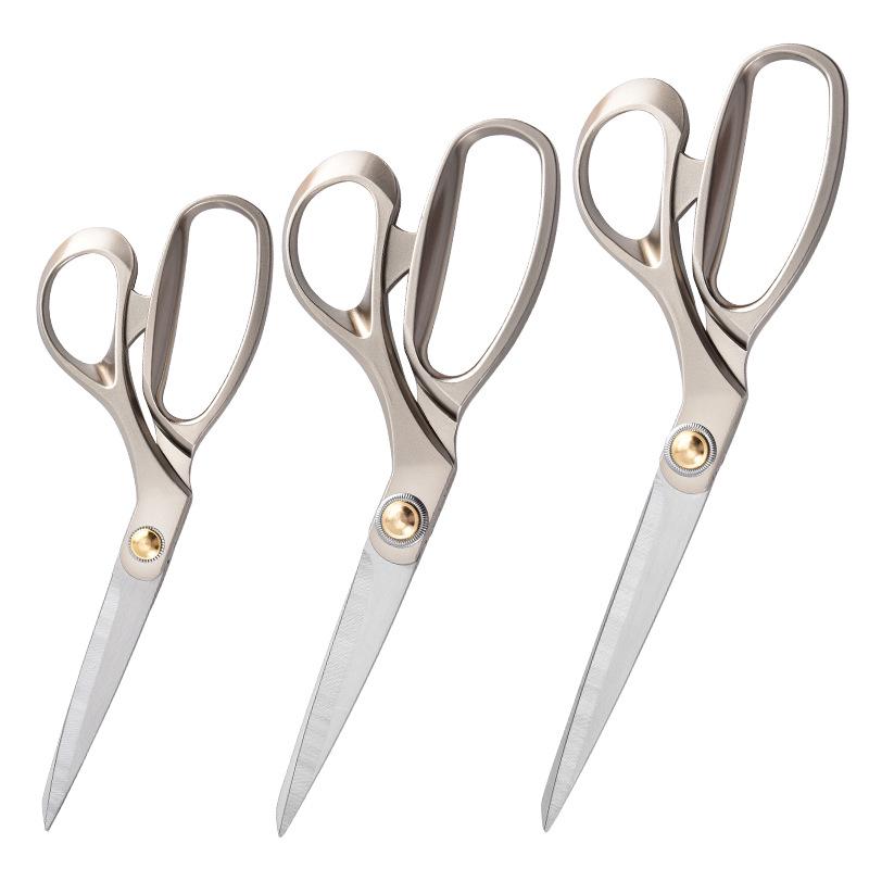 Ganzstahl-Edelstahl-Schneiderschere: Große Stoff- und Nähschere für den Haushaltsgebrauch