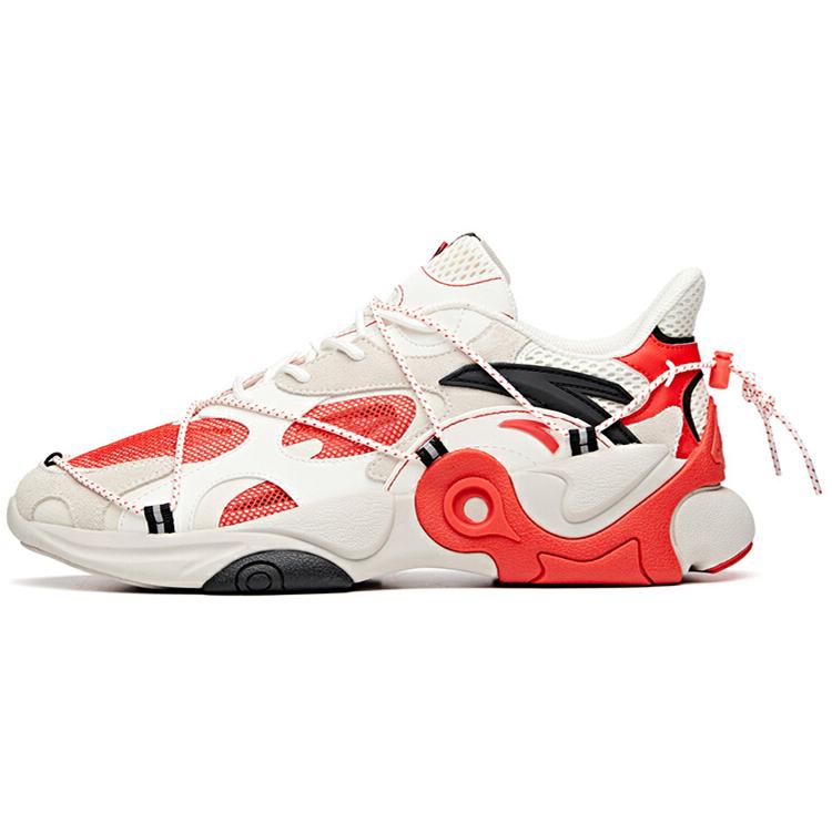 New ANTA Split Low 'White Red Black' 912028850-3