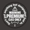 Fuel Filler Sticker Round Regular Diesel High Octane Car Supplies