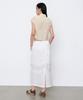 Musinsa Standard Woman Women'S Nylon Elastic Long Skirt [White]