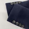 GUCCI 455739 2018 Navy Wool Chester Coat coat 36 NavyUsed