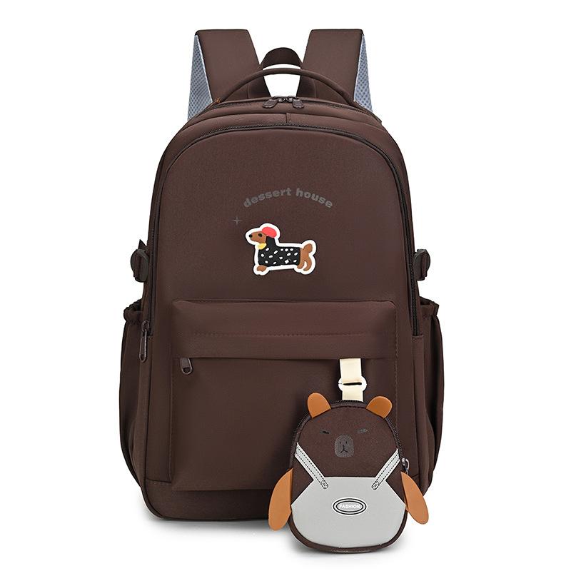 Schultasche für Mädchen, Mittelstufe, Grundschüler, 11 neue Nische, hochwertiger Doppel-Schultergurt, große Kapazität, Rückenschutz