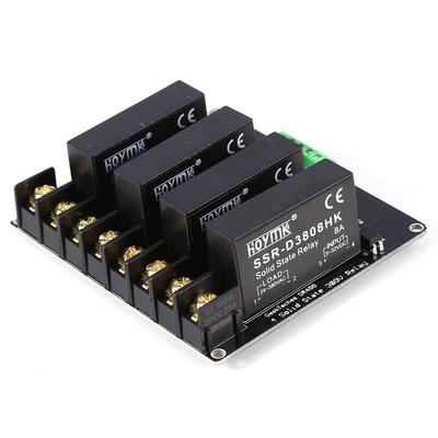 380V 8A 4-Kanal Solid State Relais Modulplatine SSR Schalter Controller