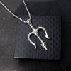 Přívěsek z titanové oceli Módní trendy Svetrový řetízek Pánský Hip Hop Osobnost Náhrdelník z nerezové oceli