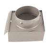 Stainless Steel Ventilation Duct Wall Air Vent Cap for Ventilator Exhaust Fan Range Hood150mm Pipe