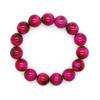 Pink Tiger Eye 14mm Prayer Bead Bracelet Natural Stone Power Stone Money Luck Work Luck Financial Luck [Shiki] [[b309]