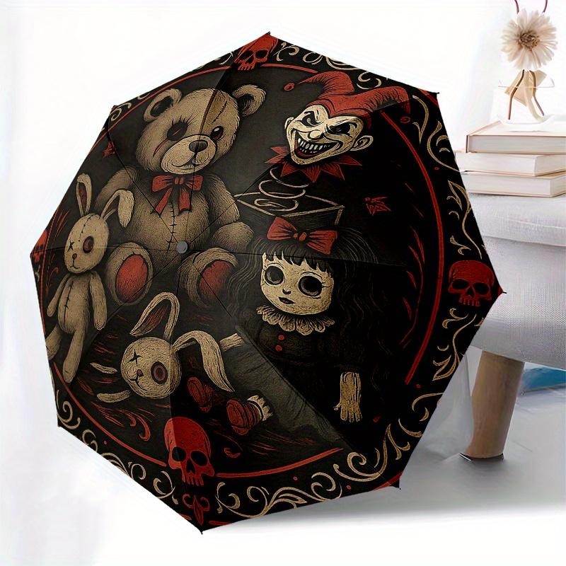 Spooky Plushies: A Hauntingly Cute Collection of Halloween ToysUmbrella, Portable 3-Fold Compact Umbrella for Men & Women Gift
