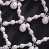 Luxury Beaded Headpiece Boho Pearl Hair Chain Vintage Wedding Hair Comb  Bridal Wear