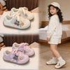 2026 Spring Girls' Princess Sport Shoes: Breathable White Casual Sneakers