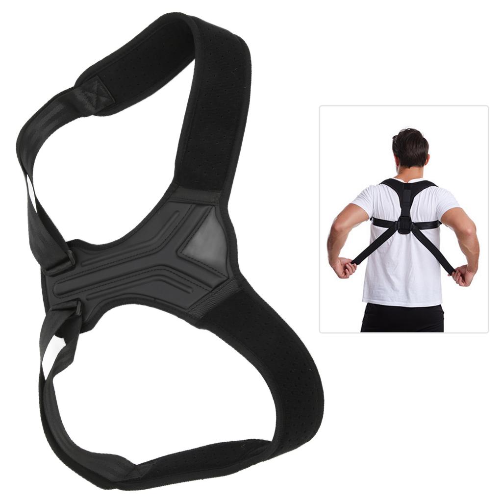 Correction Belt Breathable Spine Back Shoulder Support Belt for Hunchback Round Shoulders Men and Women