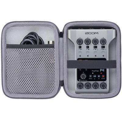 Estojo de Armazenamento co2CREA Compatível com Gravador de Streaming ao Vivo ZOOM PodTrak P4