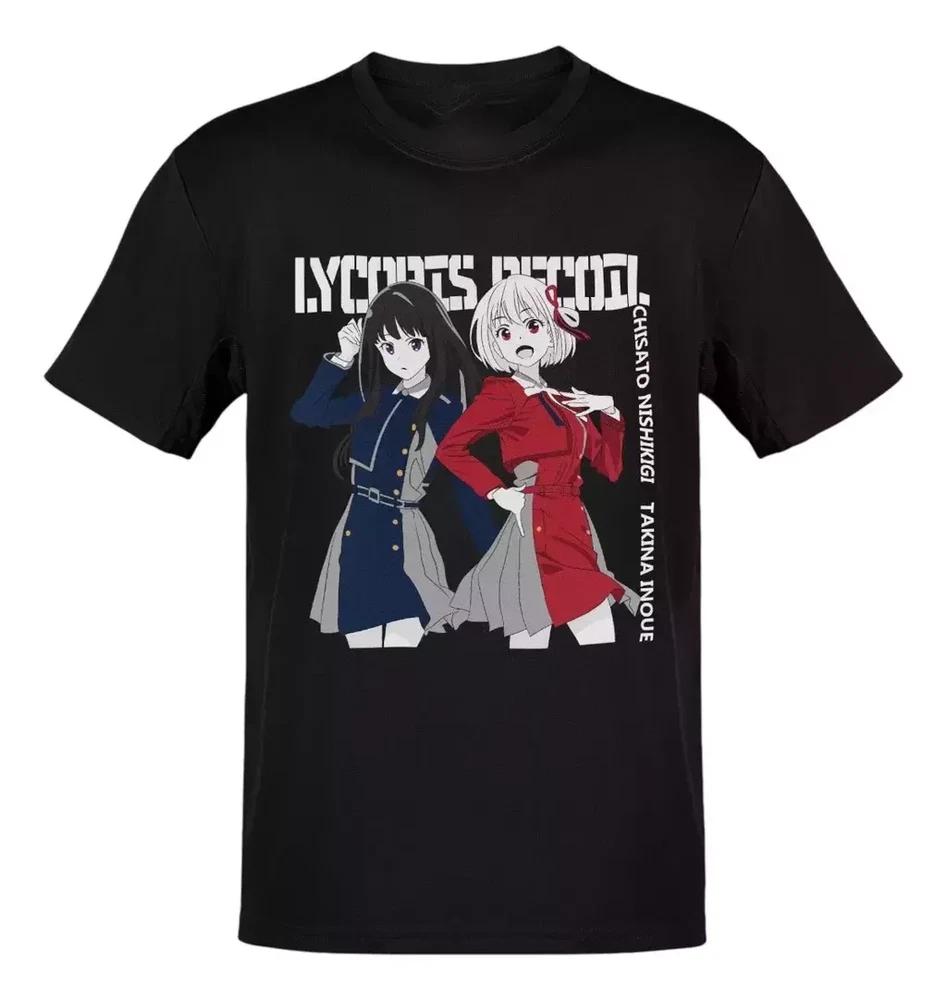 Anime Lycoris Recoil Chisato Takina TShirt Size S4XL Gift For Friends S