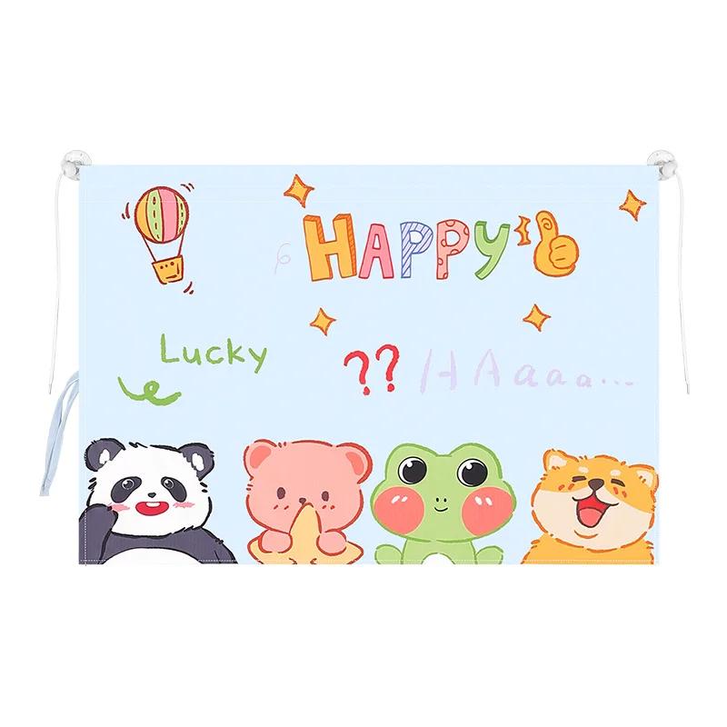 Car Curtain Suction Cup Cartoon Cute Baby Sun Protection Heat Insulation Sun Shield Kids Car Side Window Sunshades Sun Shade