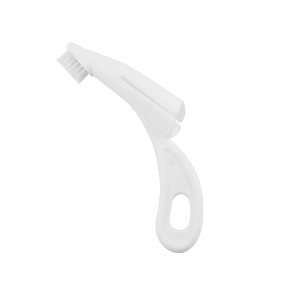 Practical Nylon Bristle Dog Cats Finger Toothbrush Soft Bristle Oral Care Pet Finger Brush Ergonomic Finger Brush for Dogs Cats