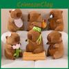 Plush Capybara Toy 15 Inch Air Conditioning Blanket Stuffed Animal Gift Doll