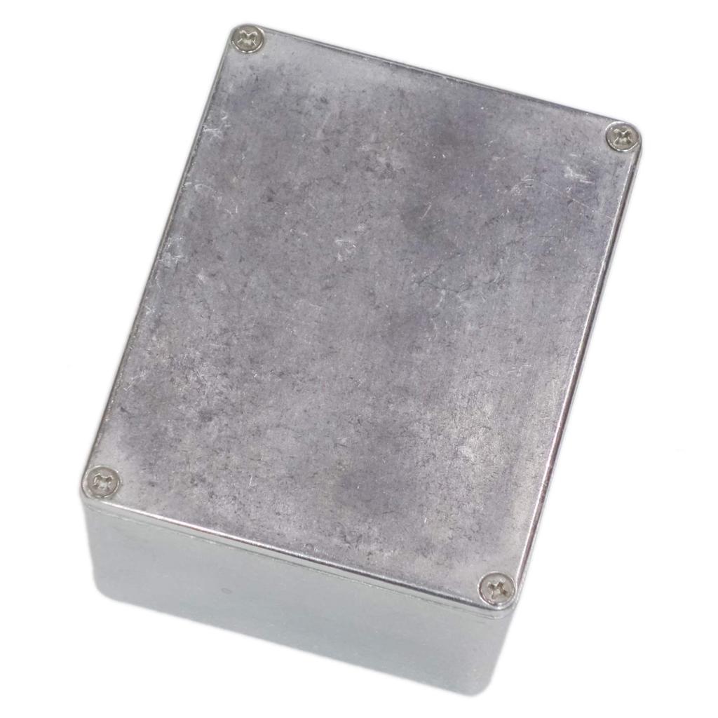 HAMMOND 1590C Typ Effektpedalgehäuse, Aluminiumgehäuse, Gehäuse für DIY-Effektpedale, 1 x 90C