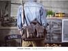 Men's Genuine Leather Crazy Horse Briefcase & Messenger Laptop Bag