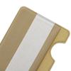 Support de carte de téléphone en tissu élastique anti-chute Bande élastique Poche pour cartes de crédit d'affaires Portefeuille pour téléphone portable