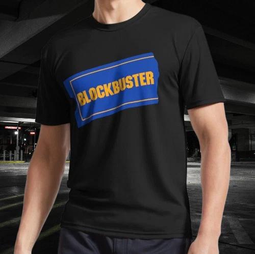 Blockbuster retro logo Active T-Shirt Funny Size Mode American T-shirt M